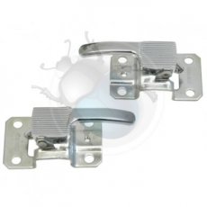 12-226 Deurklinken chrome
