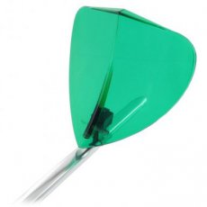 Déflecteur de vent (Wirbulator), vert transparent