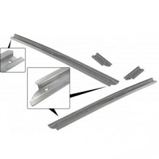 Aluminium vouwdak rails 4-delig