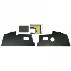 20553 Schopborden zwart vinyl bekleed hardboard (per paar)