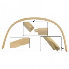 9011 Arche de montage arrière en bois pour capote de cabriolet (en 4 pièces)