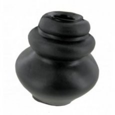 Versnellingspook rubber voor wagens met een handgeschakelde versnellingsbak zwart