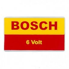 6160 Bobine sticker Bosch 6V blue coil