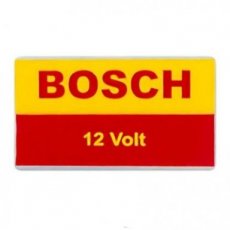6161 Autocollant de bobine Bosch 12V bobine bleue