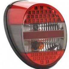 LED achterlichtunit rood-gerookt-rood 12V (per stuk)
