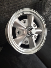 Crest velg zilver gepolijste rand