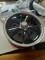 Set (4stuks) Empi gt5 zwart met gepolijste rand